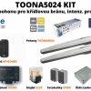 TOONA5024 KIT - kit pohonu pro křídlovou bránu, intenz. provoz